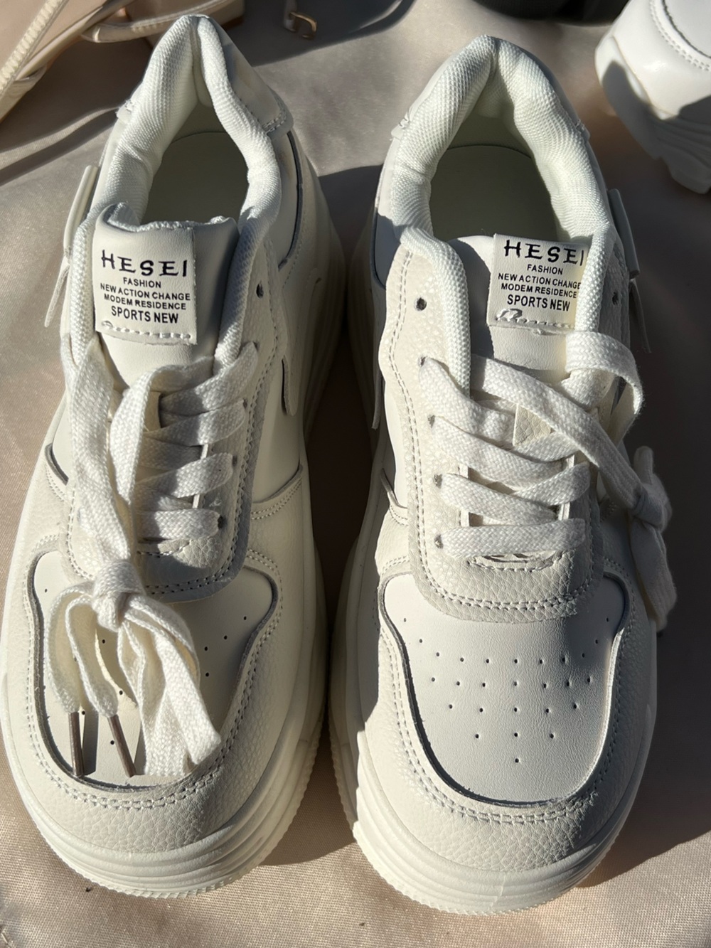 White Athletic Sneakers